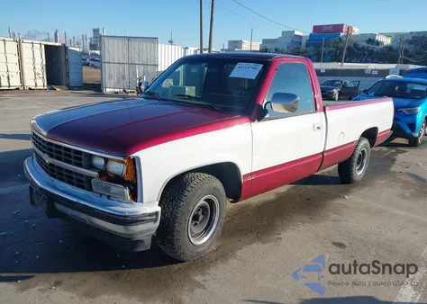 1988 Chevrolet Gmt-400 C1500 from USA, damaged, VIN 1GCDC14K8JZ244924
